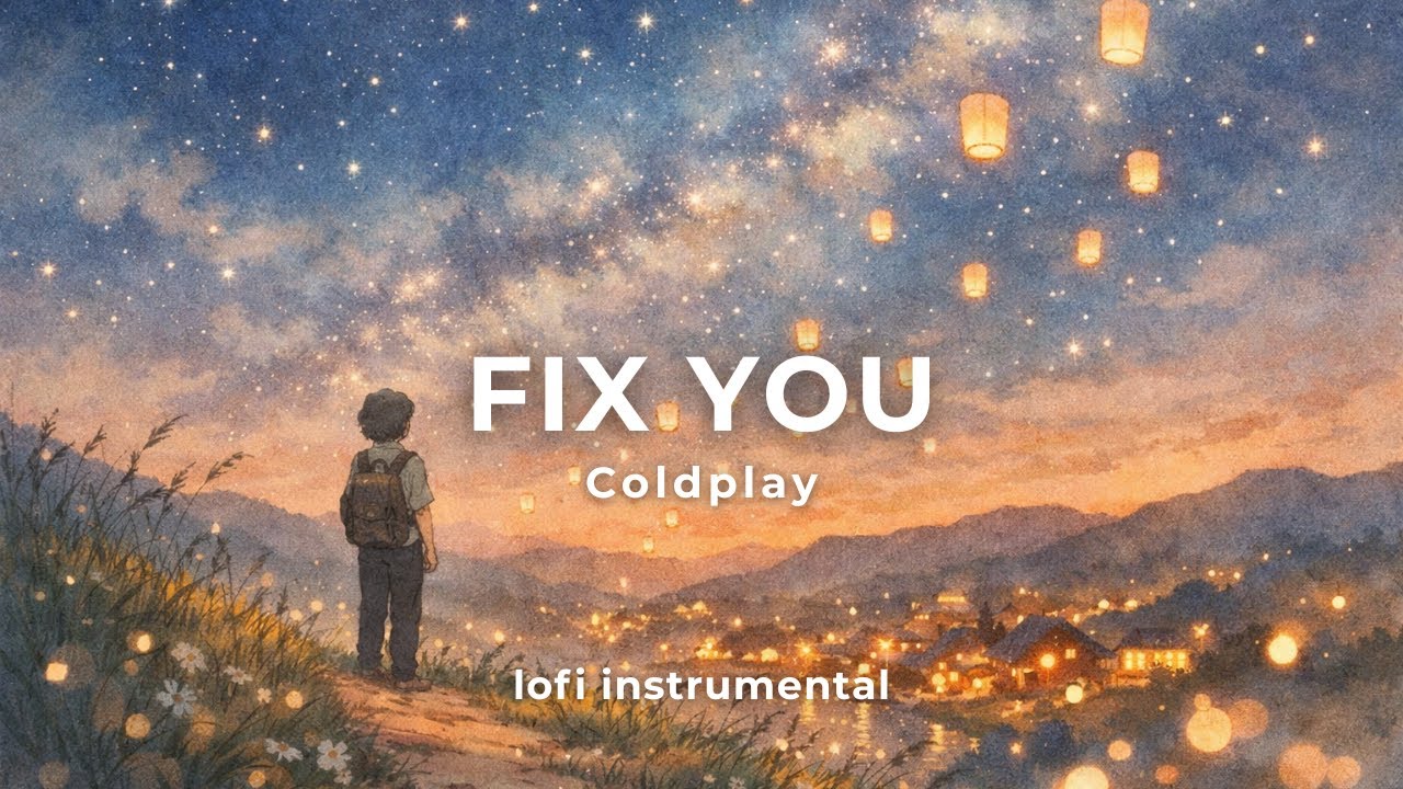 Fix You - Coldplay [lofi instrumental by CloudMelody]