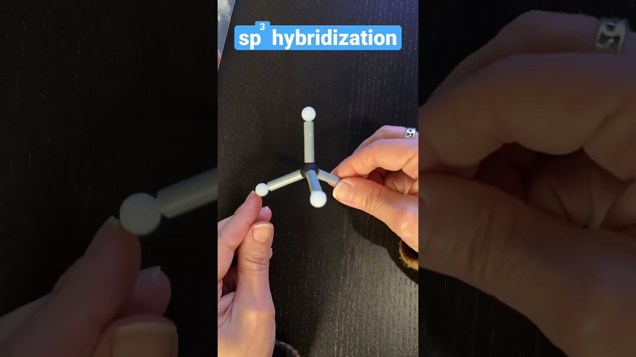 sp3-гибридизация &mdash; быстрая сборка с набором моделей органической химии
