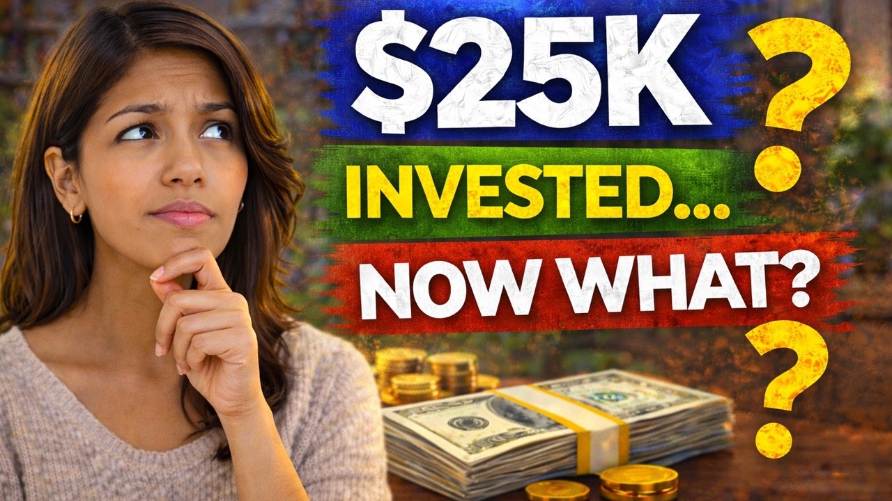 What To Do After You Reach $25K Invested