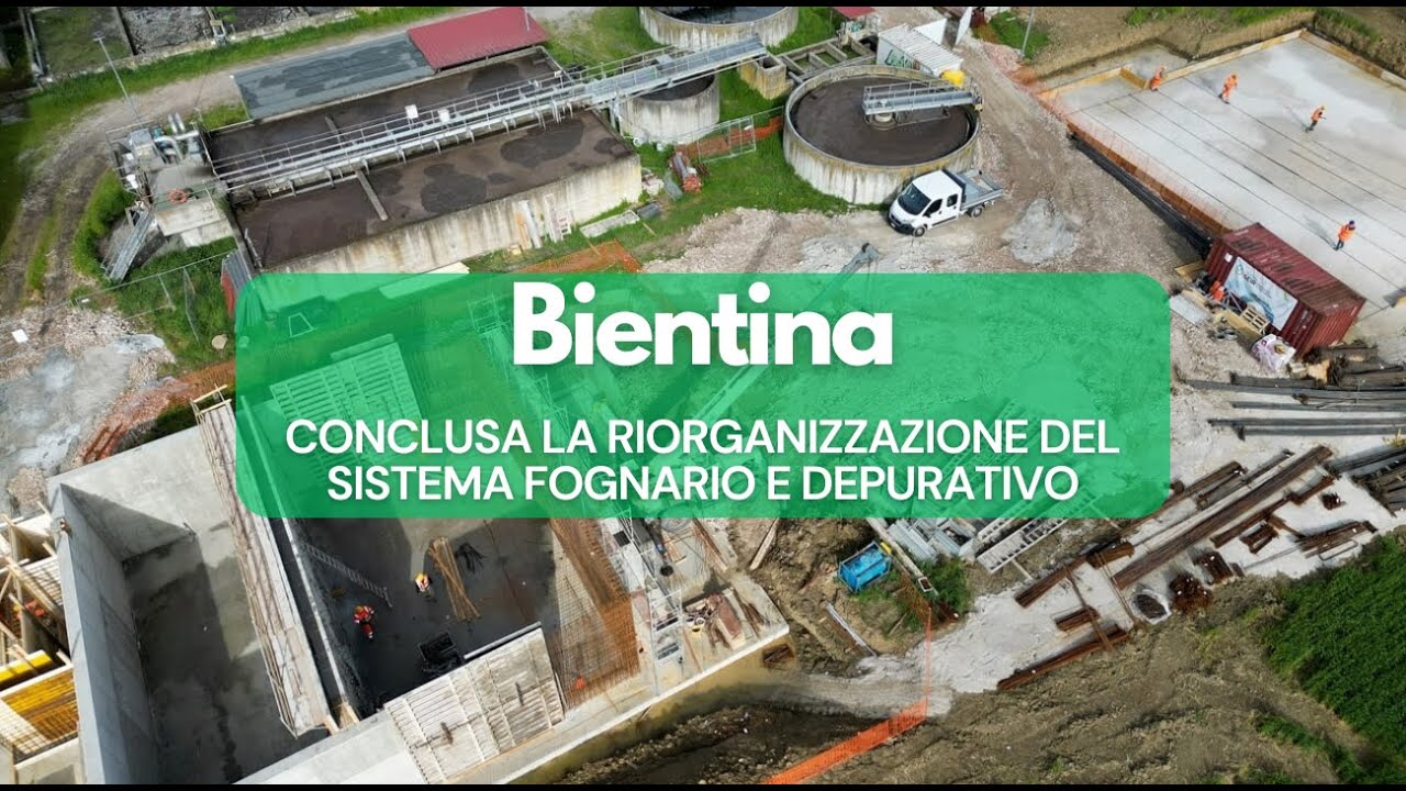 Bientina: concluso il maxi progetto su fognatura e depurazione