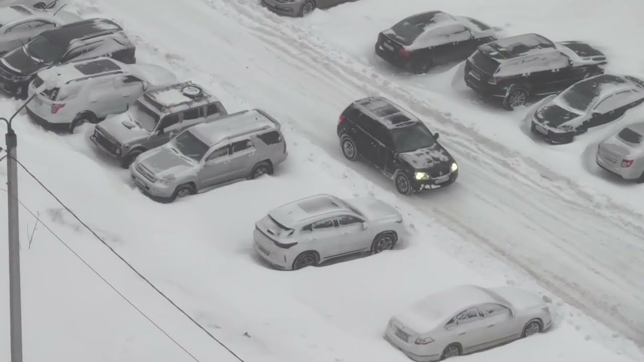 Снежные дела на Хавал М6. город Тула.