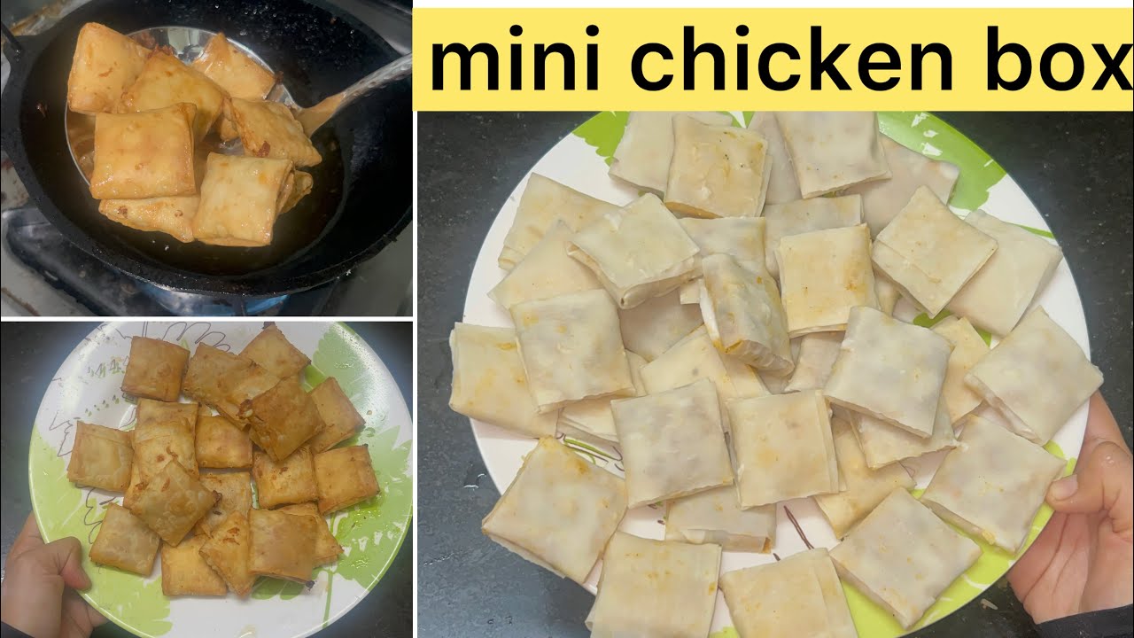 ഇത് പൊളി💯iftar special mini chicken box|iftar snack recipe