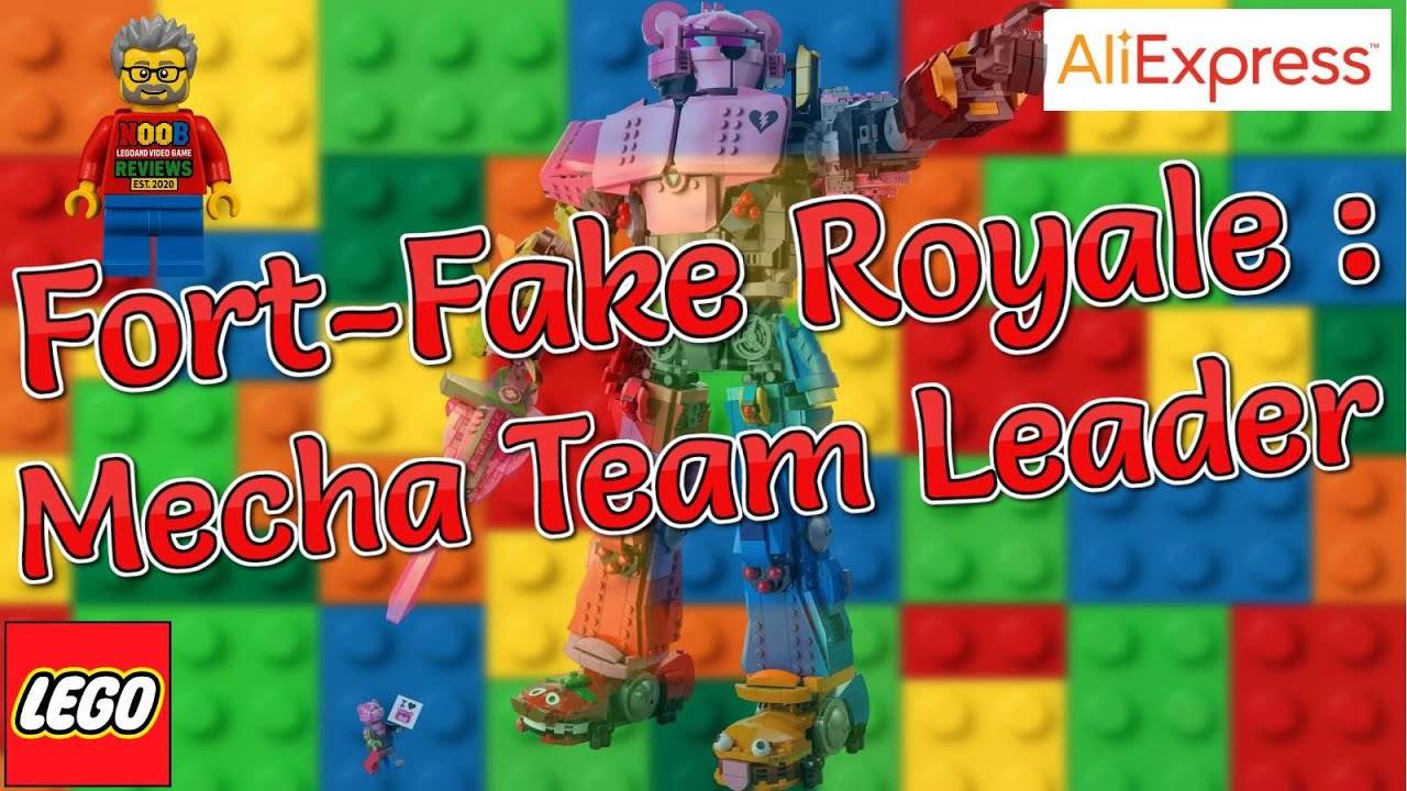 LEGO Mecha Team Leader… Обзор подделки с AliExpress! 