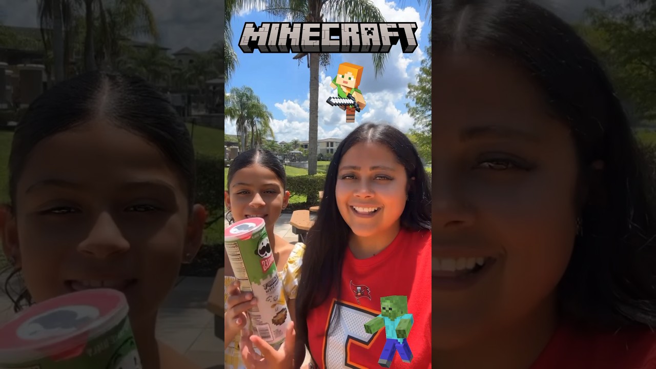 Minecraft Pringles! #shorts #minecraft #pringles