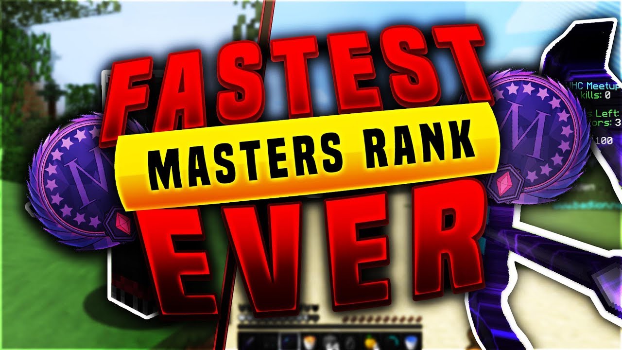 Masters Rank in UHC