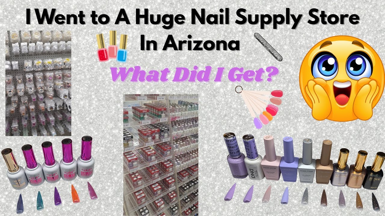 Я побывала в огромном магазине товаров для маникюра в Аризоне 💅 | Что я купила? | Покупки для ман...