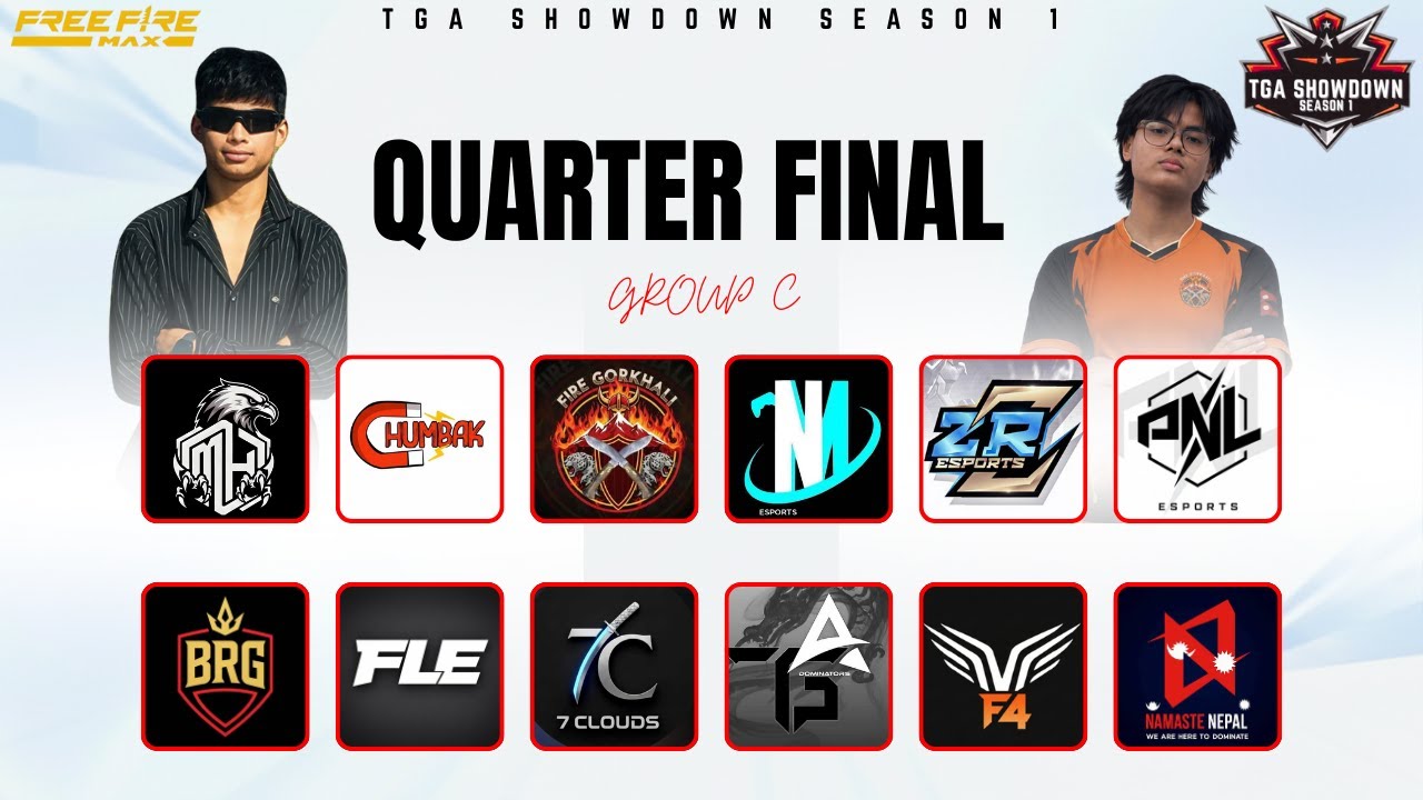 TGA Showdown S1 | Quarter Finals – Day 3 🔴