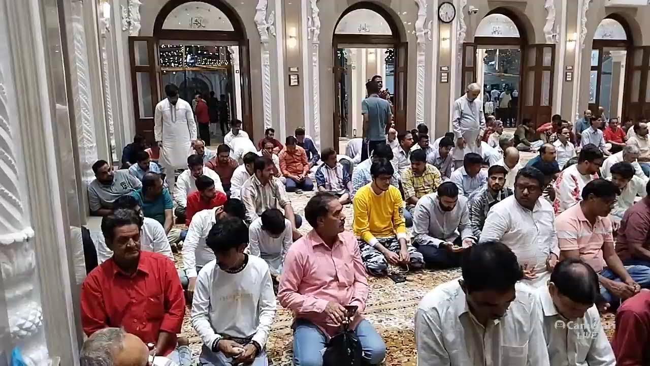 AZAN NAMAZ FAJR 6:6 AM KHOJA SHIA ISHNA ASHARI JAMA MASJID MUMBAI