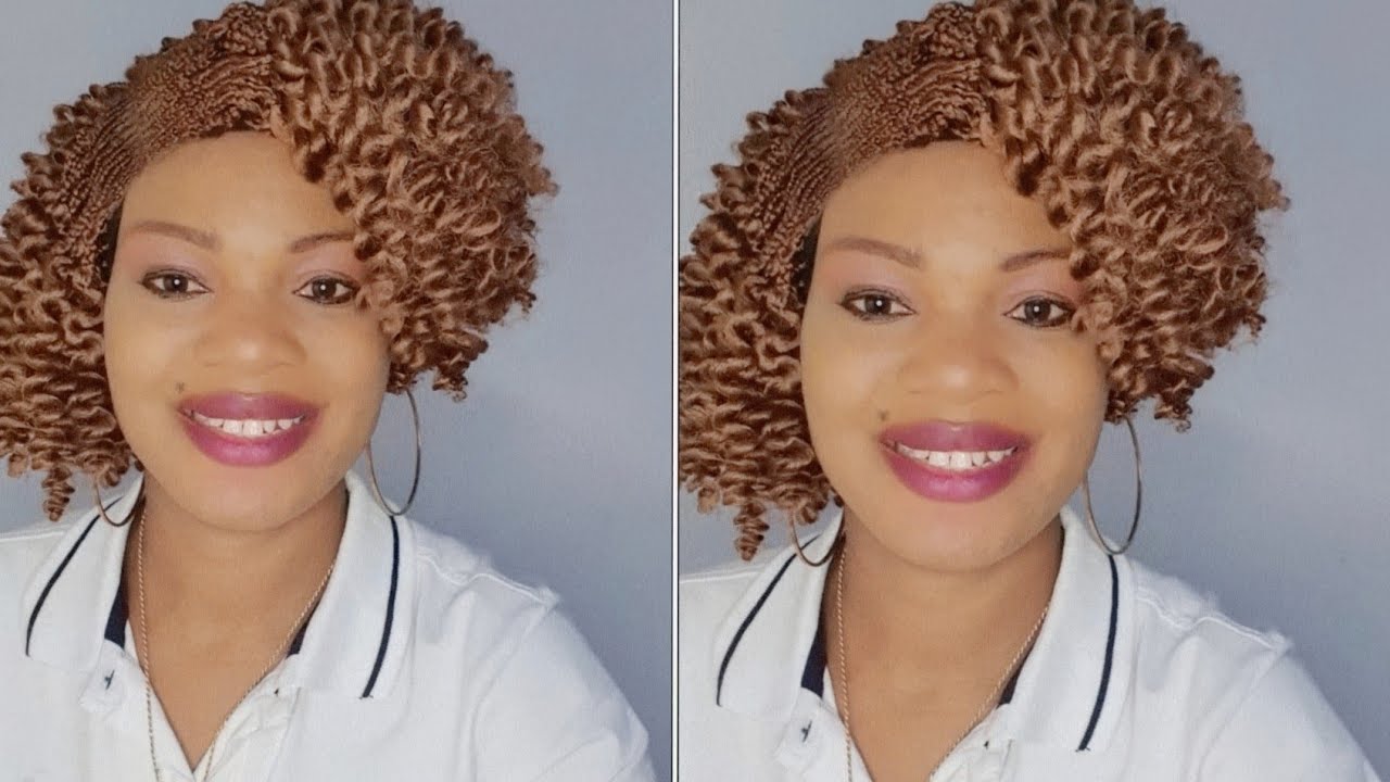 (DIY) HOW TO MAKE CURLY PICK AND DROP WIG USING THREAD METHOD