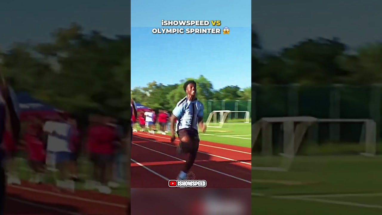 Speed vs Olympic Sprinter 😱 | 