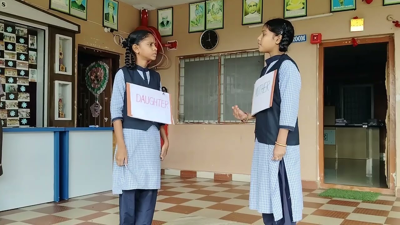 Morning Assembly by GVS Grade -6 children 