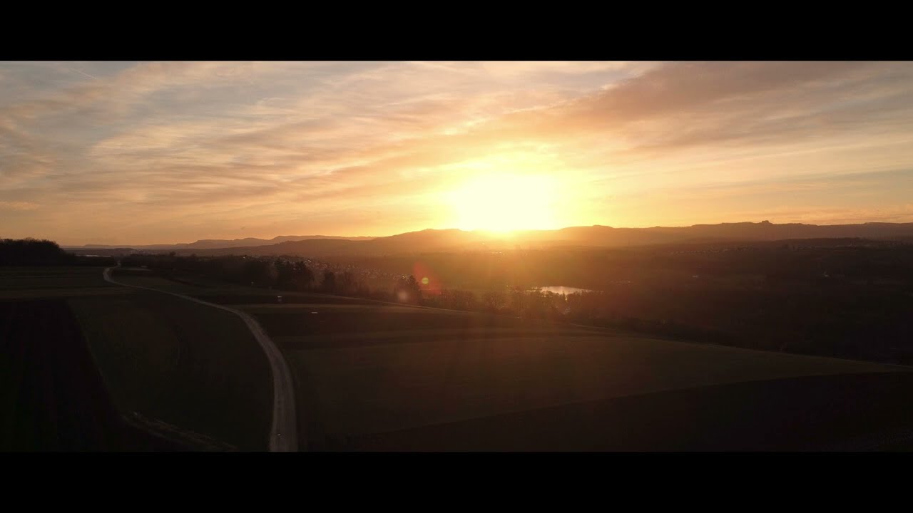 Sonnenaufgang auf dem Galgenberg (DJI Mini 2 + GoPro Hero 10)