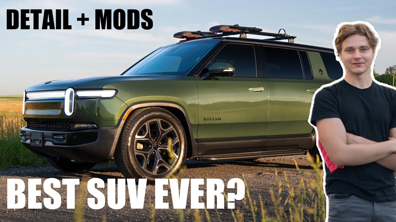 Why the $100K Rivian R1S Tri-Motor Surprised Me (Blackout Mods + Detail)