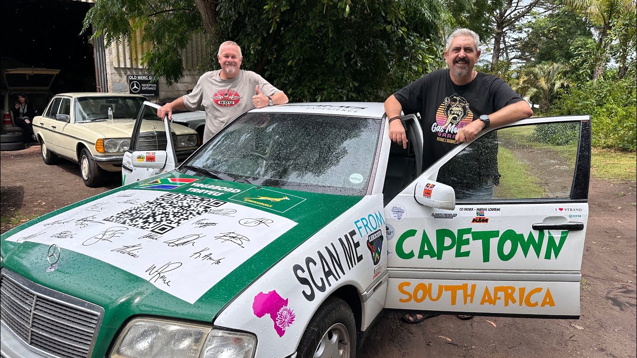 What a road trip! Driving a w202 from Cape Town to Stuttgart!