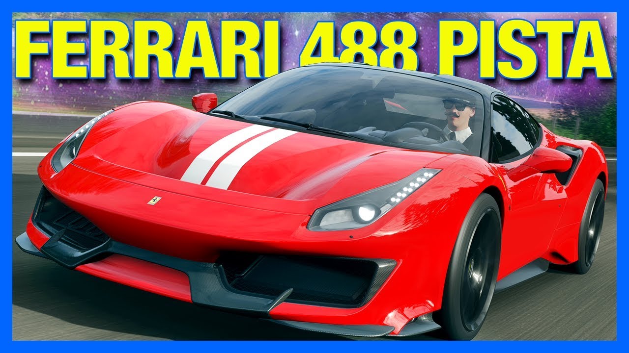 Forza Horizon 4: Ferrari 488 Pista!! (Тест-драйв FH4 488 Pista)