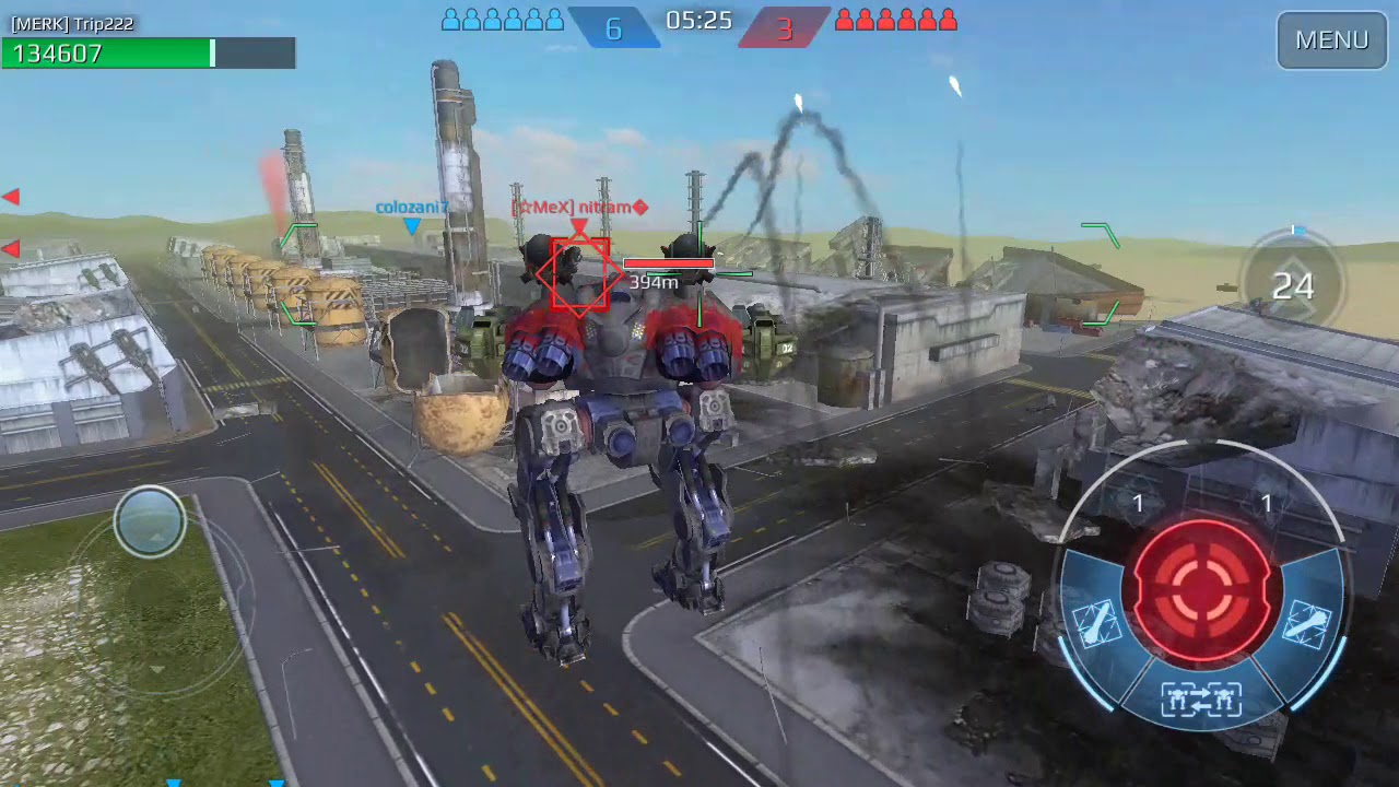 War Robots Gameplay/ Hydra Spiral mk2