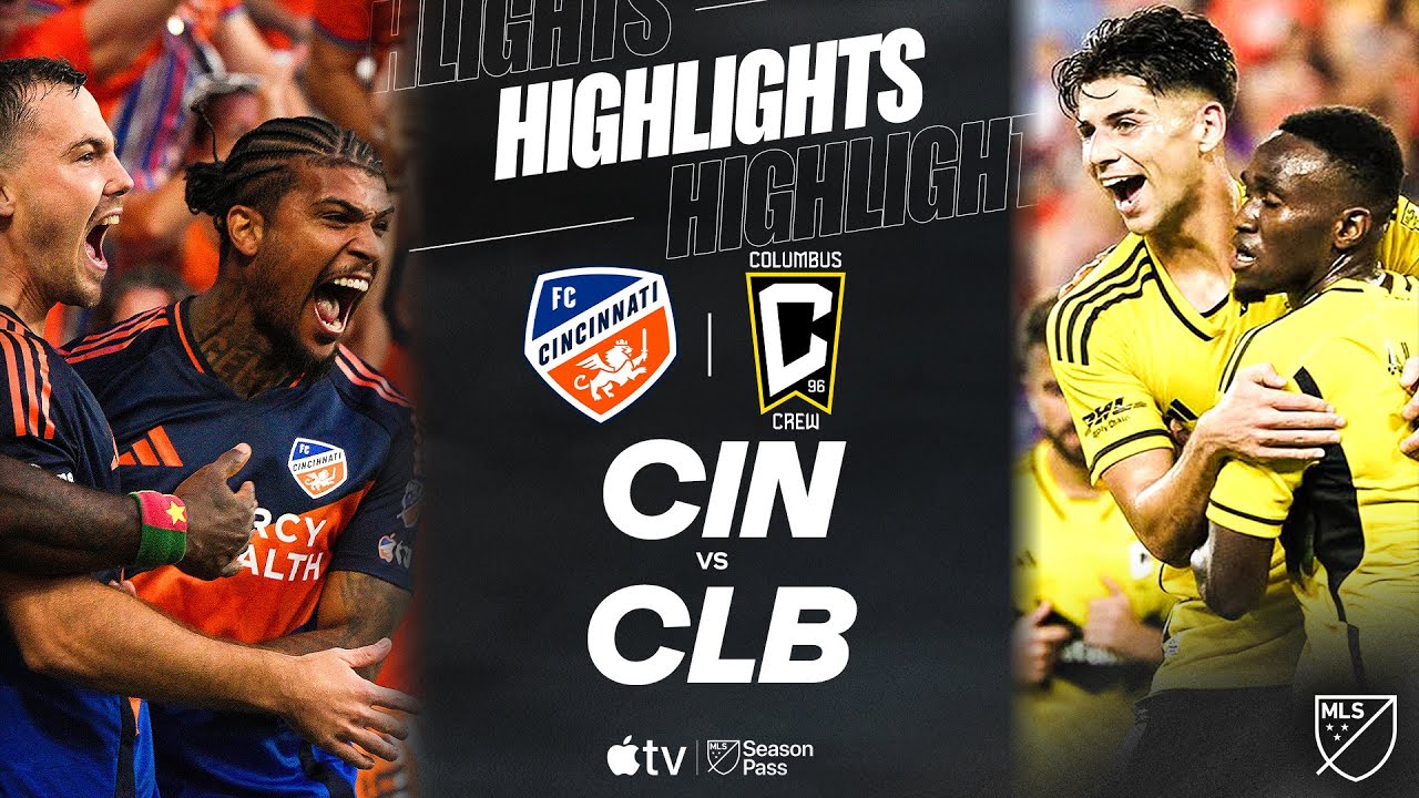 FC Cincinnati vs. Columbus Crew | Full Match Highlights | Hell Is Real WILD Comeback Win!
