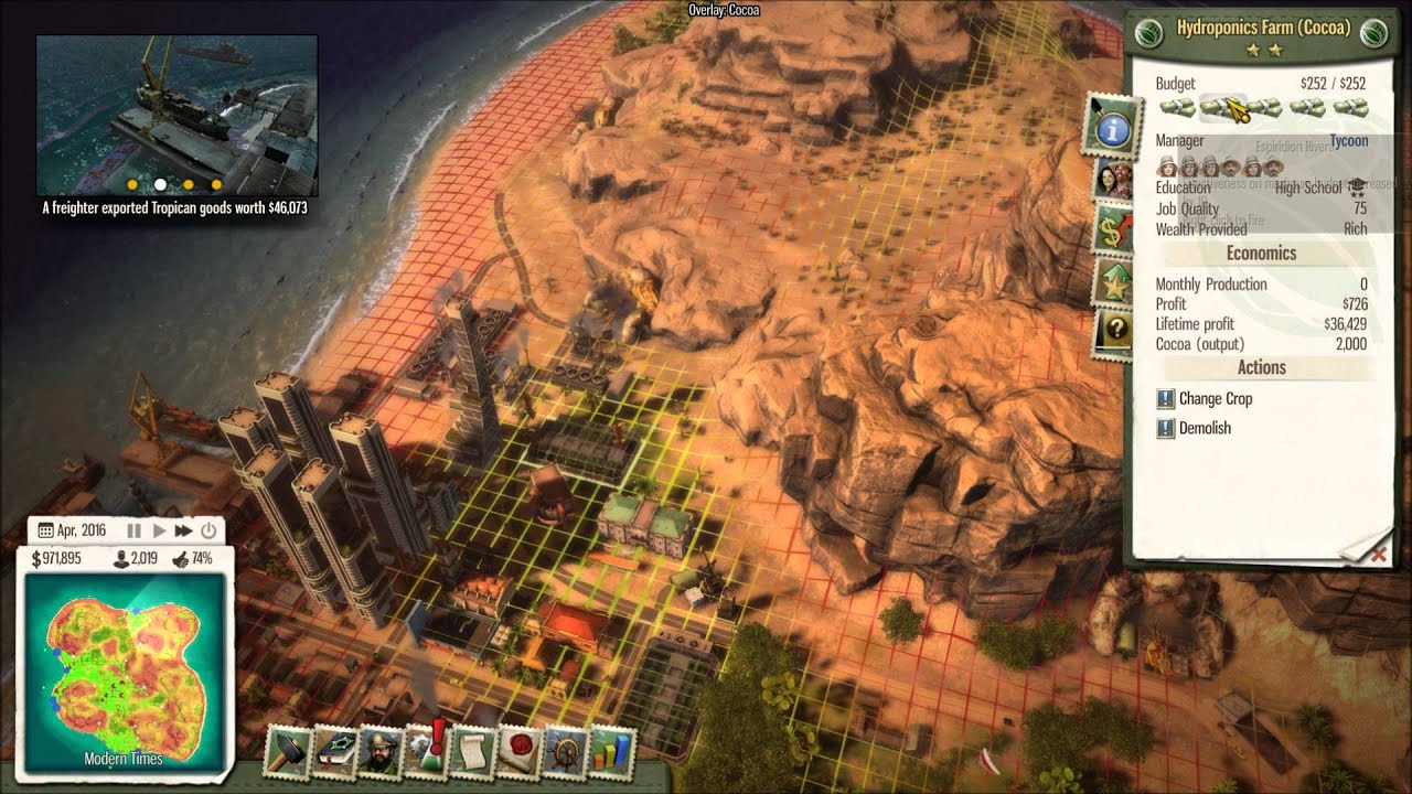 Tropico 5 Explained - Budget