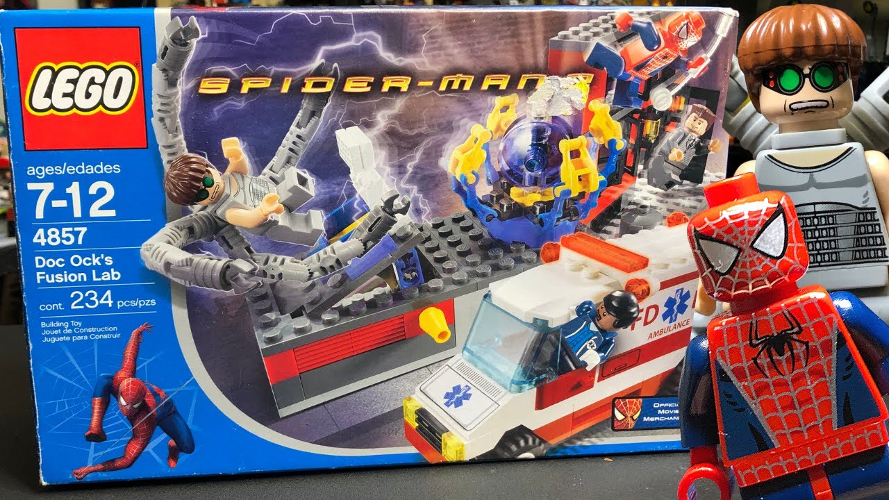 LEGO Spider-Man 2 DOC OCK's FUSION LAB - Set 4857 Review