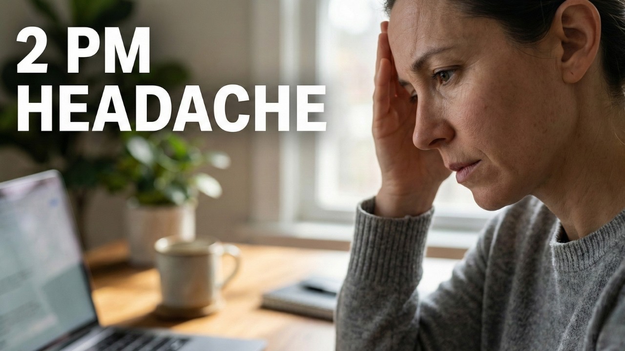 Why You Get Headaches Every Afternoon (And How To Stop It)