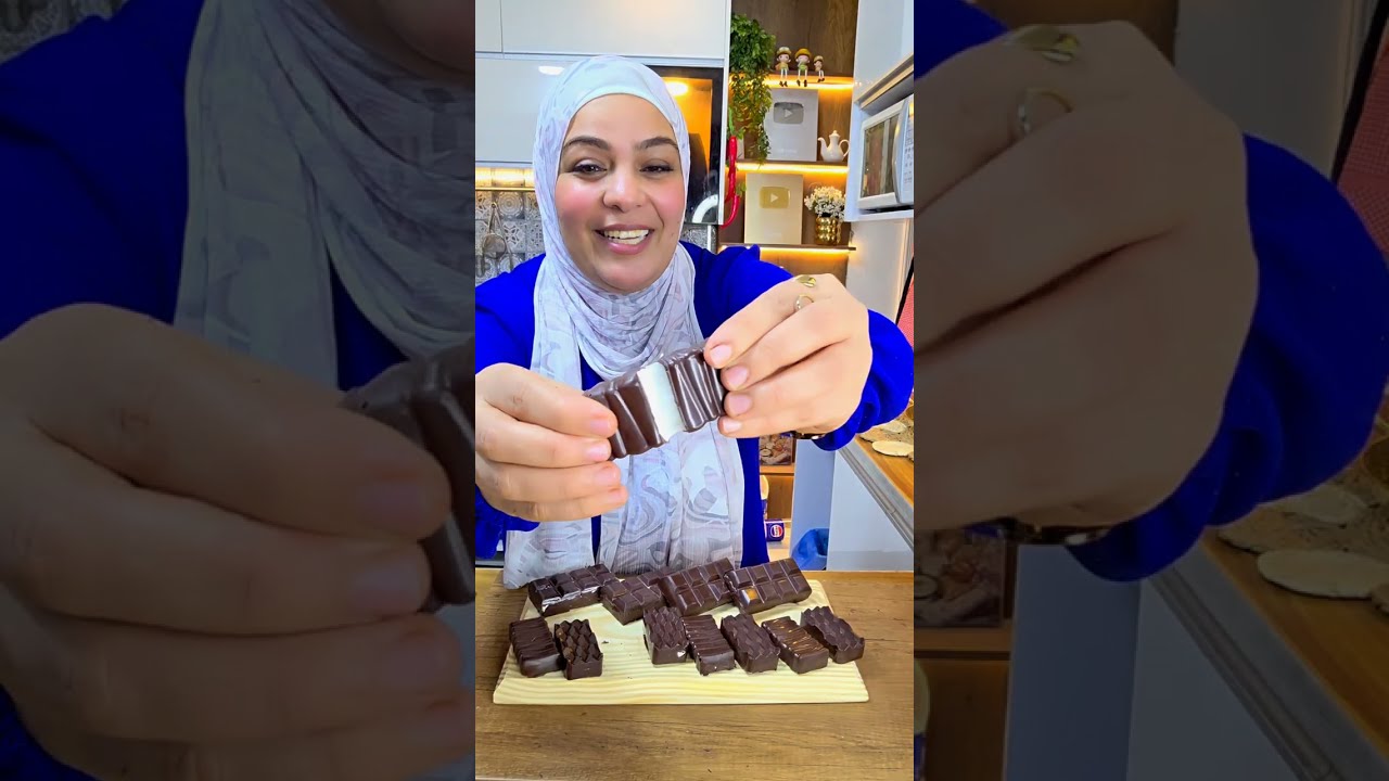 اوعي تشتريها 🙃 شوكولاته العيد عليا🍫 وب٣ مكونات مطبخ حوريه المطبخ 