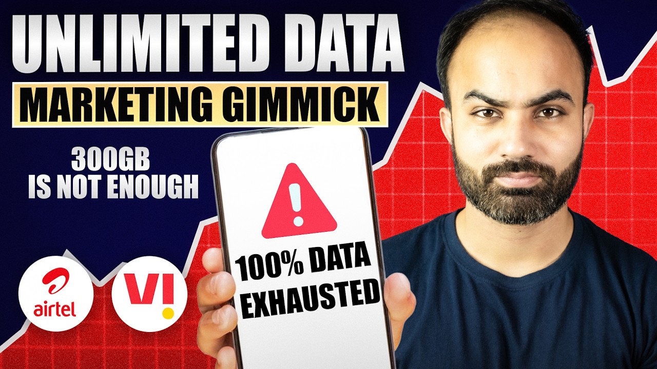 Airtel & Vi &ldquo;Unlimited Data&rdquo; EXPOSED! 300GB Sach Mein Enough Hai?