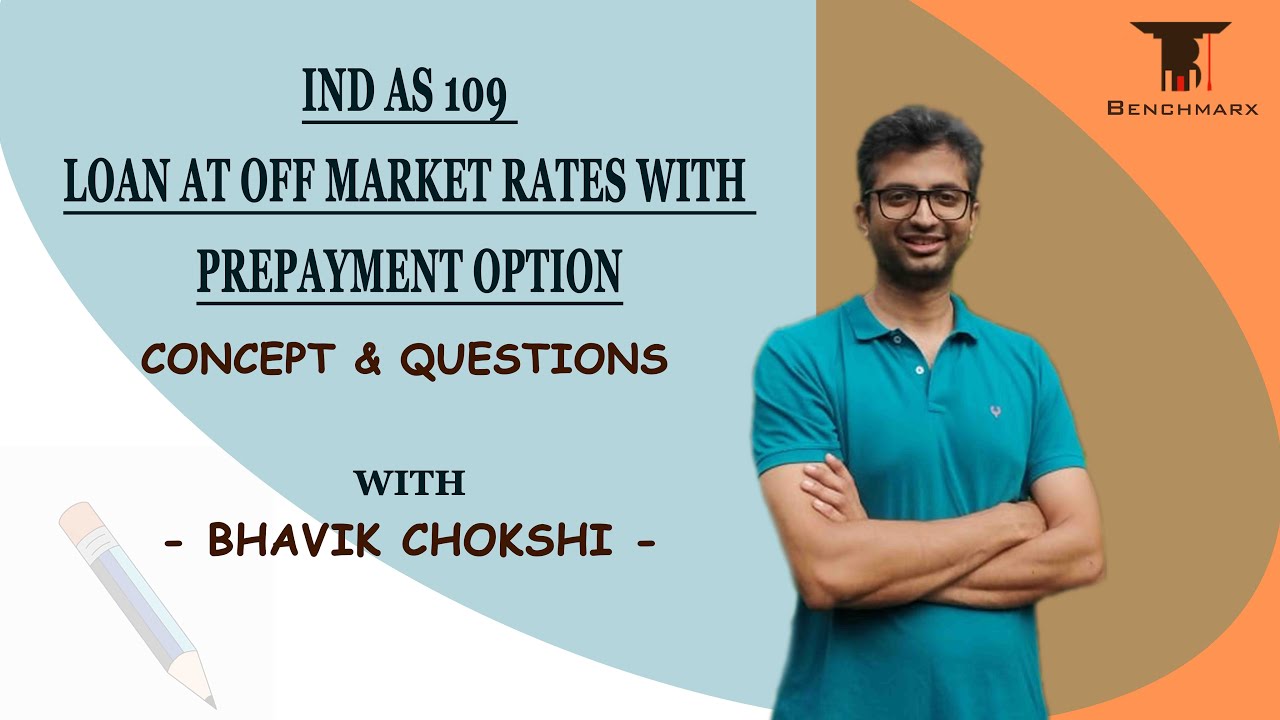 IND AS 109 | LOAN AT OFF MARKET RATE WITH PREPAYMENT OPTION | CONCEPT & QUESTIONS