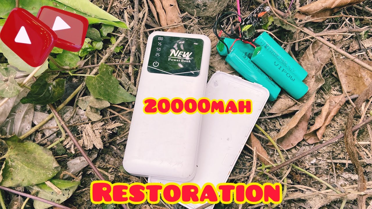 Restoration | mobile power bank | 20000mah mobile power bank #mobilepowerbank #restoration #ripair 