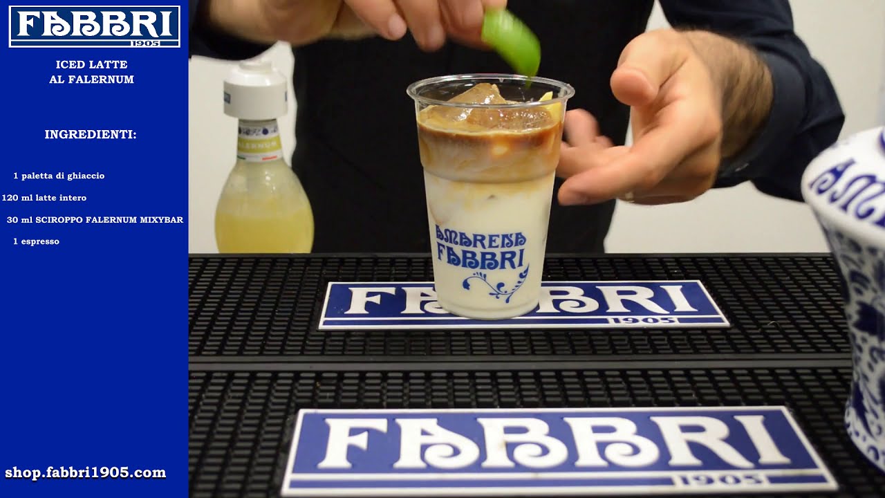 Fabbri Professional | A Spasso con Fabbri - Iced Latte Falernum