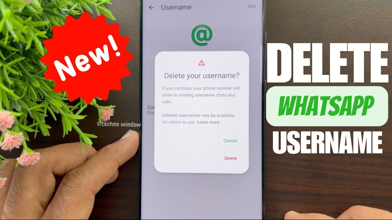 Как изменить или удалить имя пользователя в WhatsApp