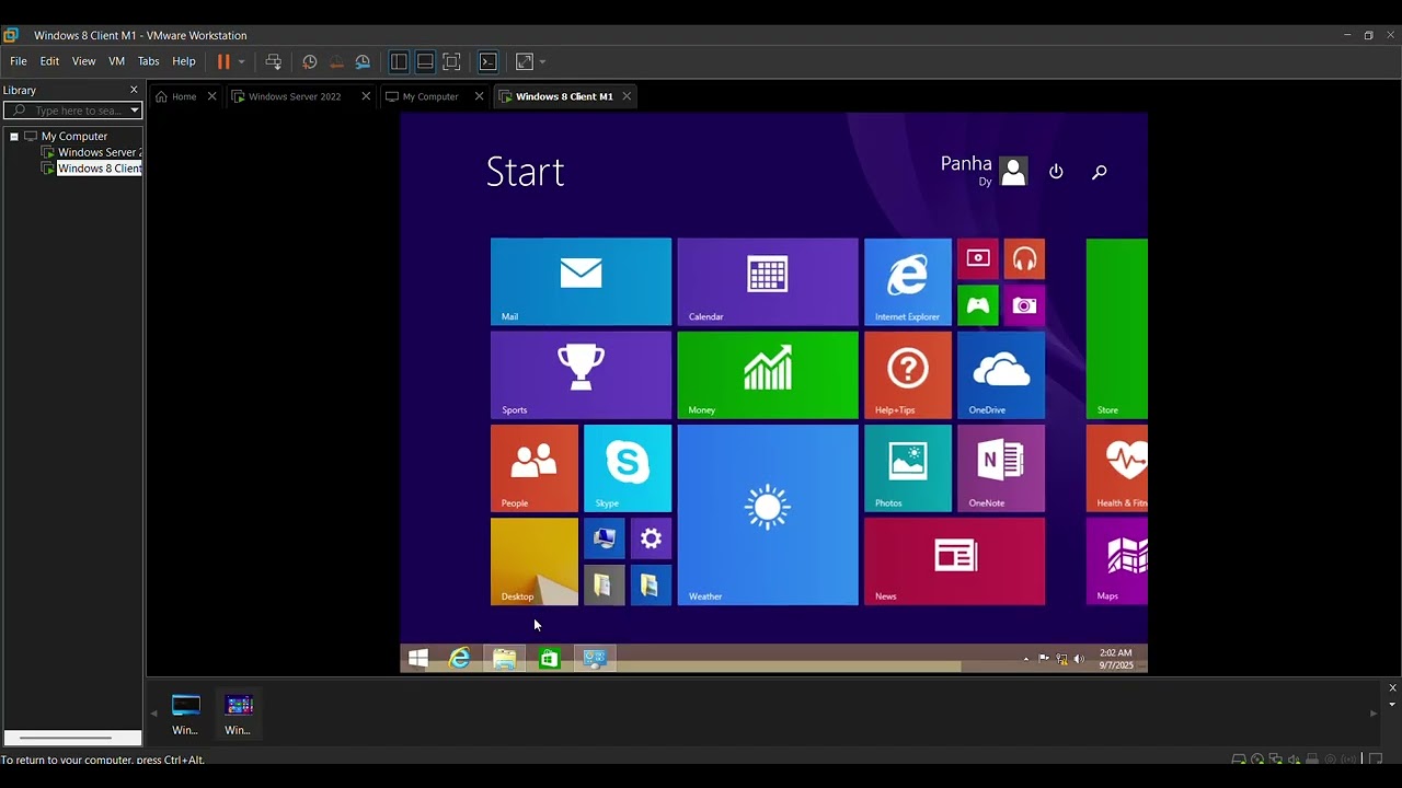 How to Join Domain on window server 2022 (AD DS + DC Promote + Join Domain) Khmer Tutorial 