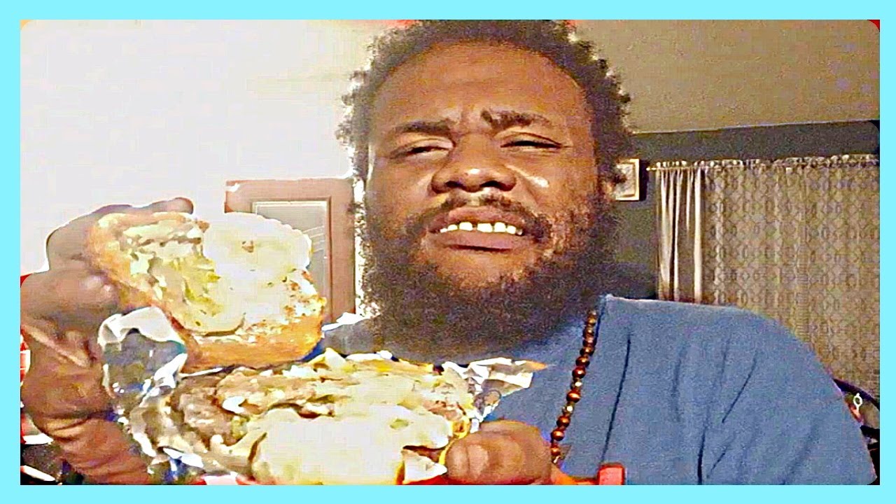 Black Man Eats Sonic's Dill Pickled Cheeseburger - YUCK!