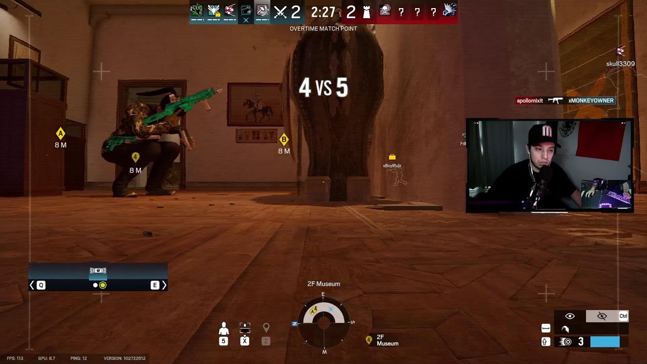Playing Siege! I know I have 0 viewers. I read chat.