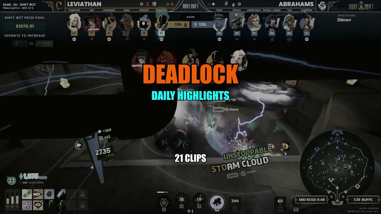 DEADLOCK Daily Highlights — Best Clips 02/26