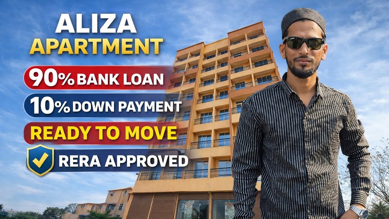 1RK TERRACE ,1BHK AVAILABLE ,10 % DOWNPAYMENT ,90% BANK LOAN|| MAHA RERA APPROVED 