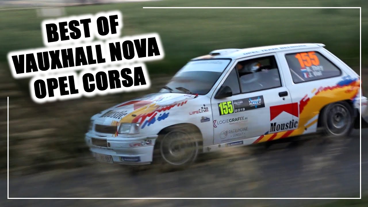 Best of Vauxhall Nova / Opel Corsa - Flat Out | Action | Full Send | Pure Sound