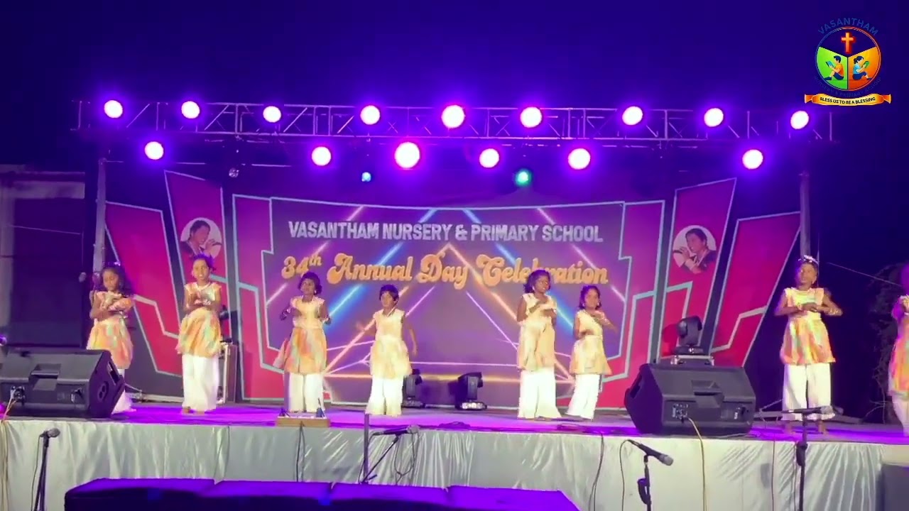 Vasantham School | Maruthakulam | 34th Annual Day | 2026 | Chinna Chinna Asai