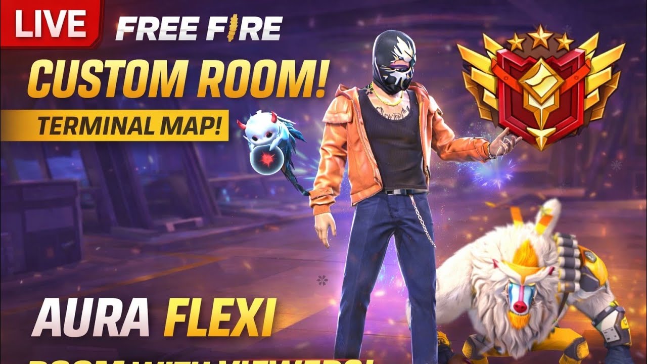 FREE FIRE LIVE 🔴 Custom Room Challenge | Random Players + Subscribers Join Fast ⚡