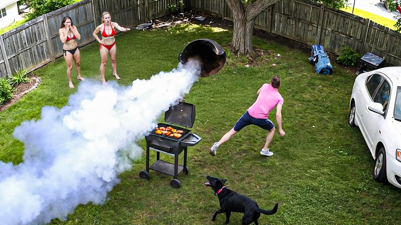 BBQ Fails 🌭🔥 Chill Ruined in 0.2 Seconds