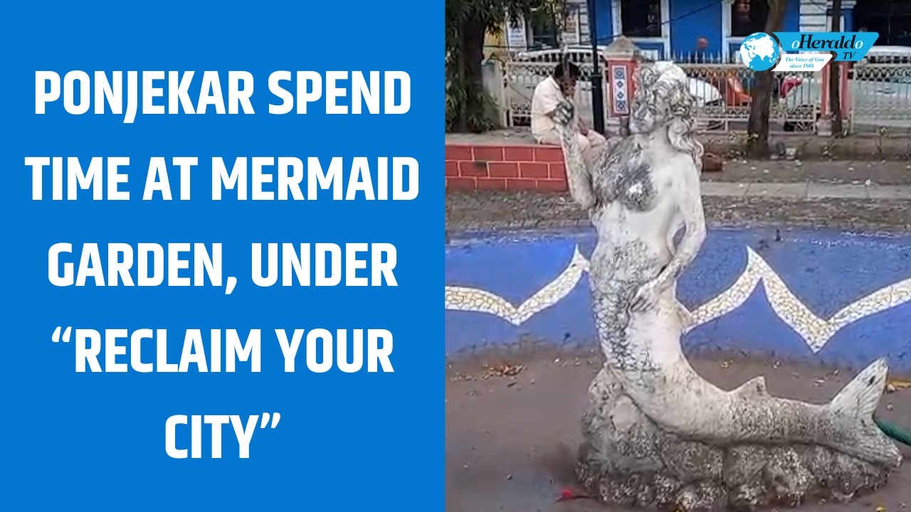 Ponjekar spend time at Mermaid Garden, under &ldquo;Reclaim your City&rdquo;