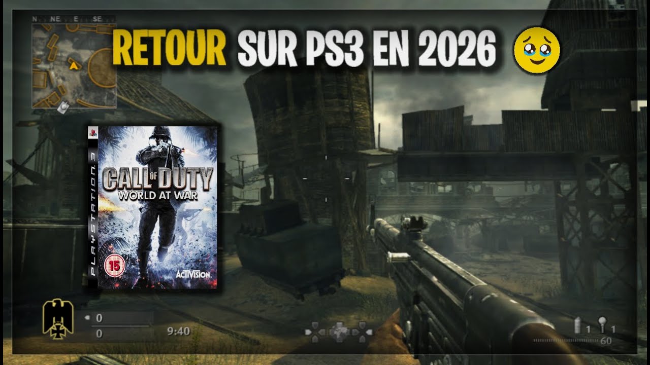 COD : World at War sur PS3 à l'ancienne..