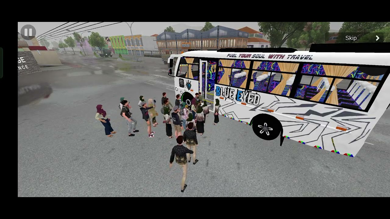 Bus simulator ll bus driving।। City bus game #video 1
