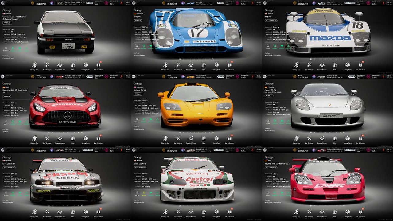 Gran Turismo 7 | New Update Best Engine Startup TOP 40 [Warning Loud Sound]