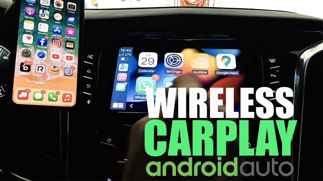 2014-2020 Chevy Silverado and GMC Sierra Wireless CarPlay and Android Auto Adapter