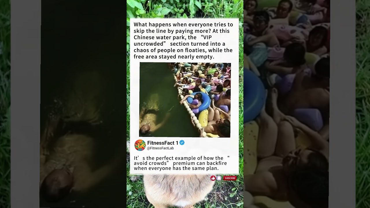 The Pool Where &ldquo;Paying Extra For No Crowds&rdquo; Backfired Spectacularly#news