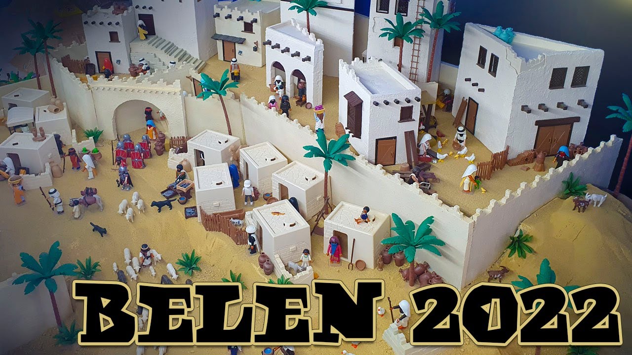🌟BELÉN de PLAYMOBIL🌟2022 Montamos nuestro NACIMIENTO - CARYPE DIORAMAS