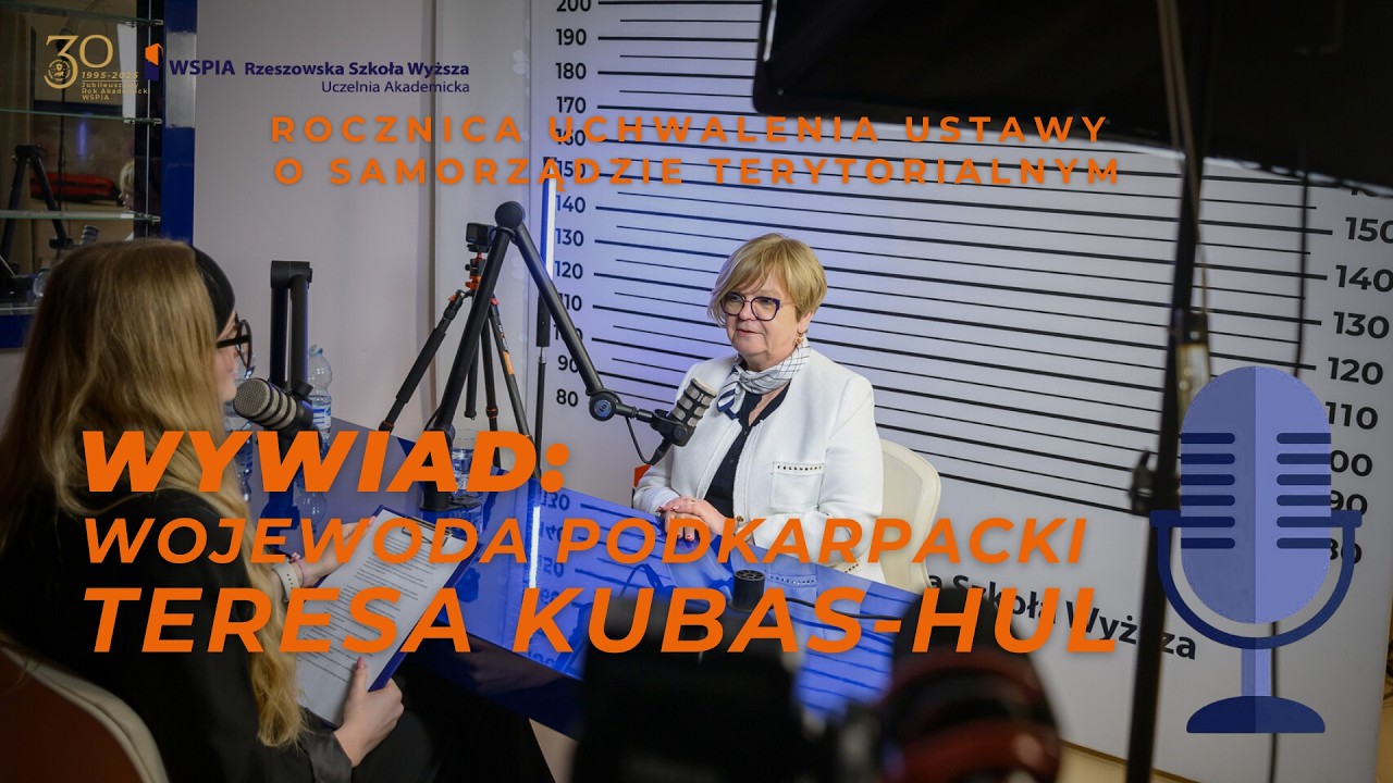 Wywiad z Wojewodą Teresą Kubas-Hul. Przyszłość Podkarpacia: zdrowie, bezpieczeństwo i inwestycje.