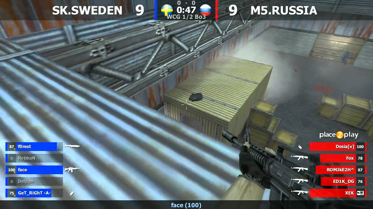 WCG 1/2 : M5 vs. SK @ nuke