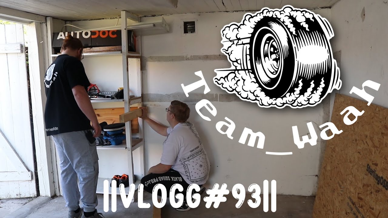 Garage Renovering Del 2 ||VLOGG#93||