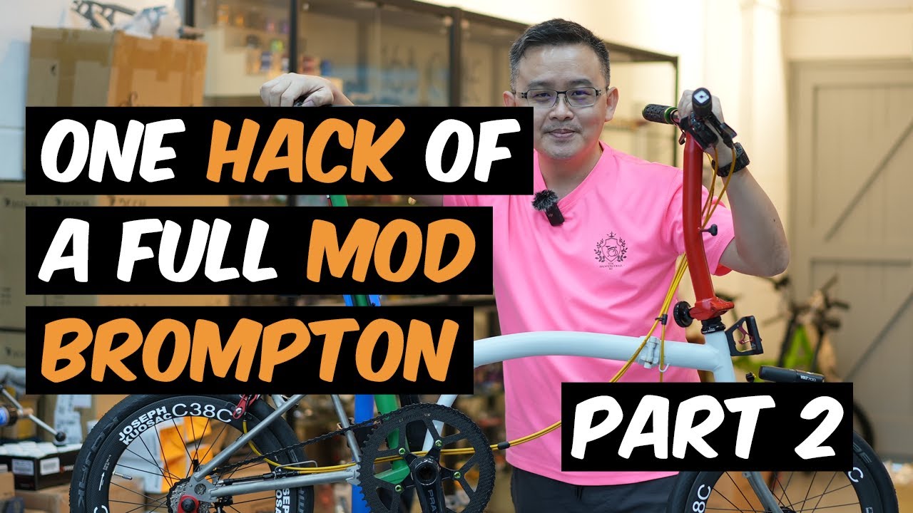 [BRT] Petrelli with Jerven Wong / one hack of a fully mod Brompton / Part 2